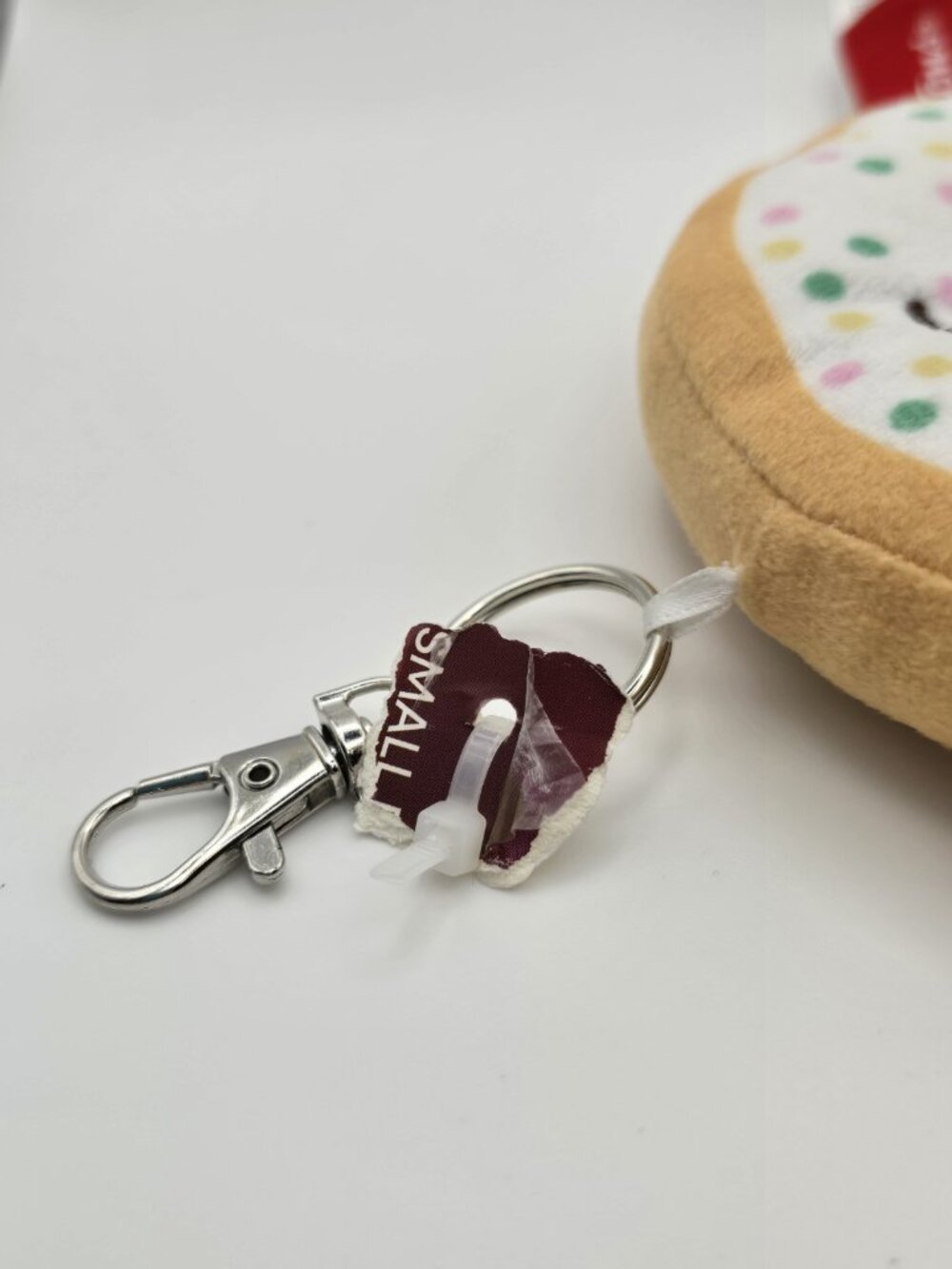 Tim Hortons Bag Charm Plush Sprinkle Vanilla Donut 2024 Canadian Exclusive - Picture 2 of 5
